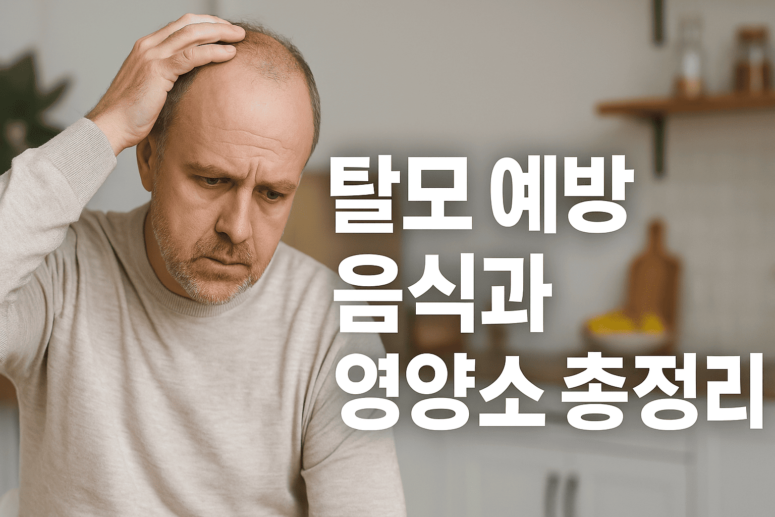 탈모 예방 음식과 영양소 총정리 ❘ 탈모 예방 필수로 알아야 하는 정보