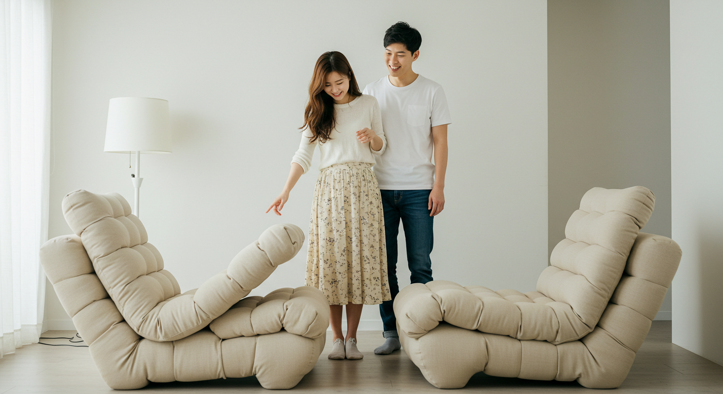 동서가구 침대형 의자