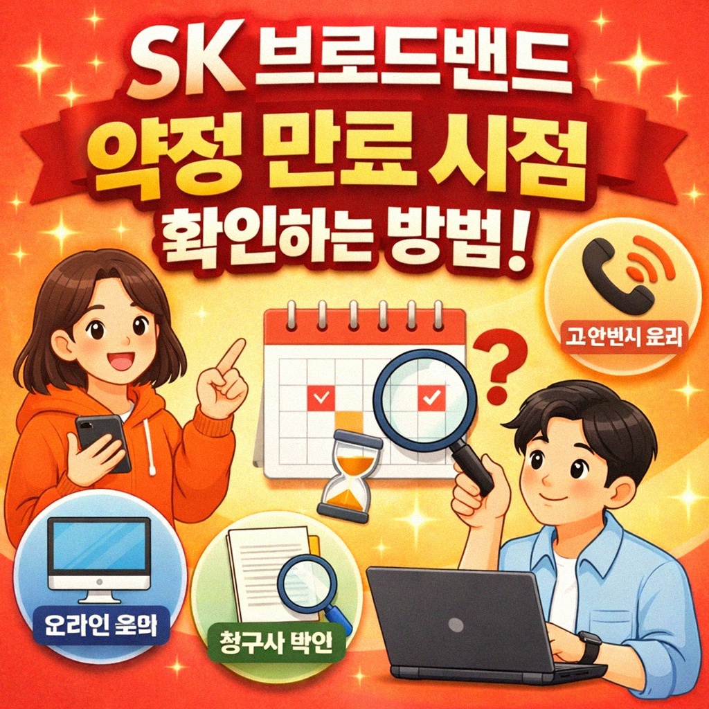 SK 브로드밴드 약정 끝났을 때 생각할 것들
