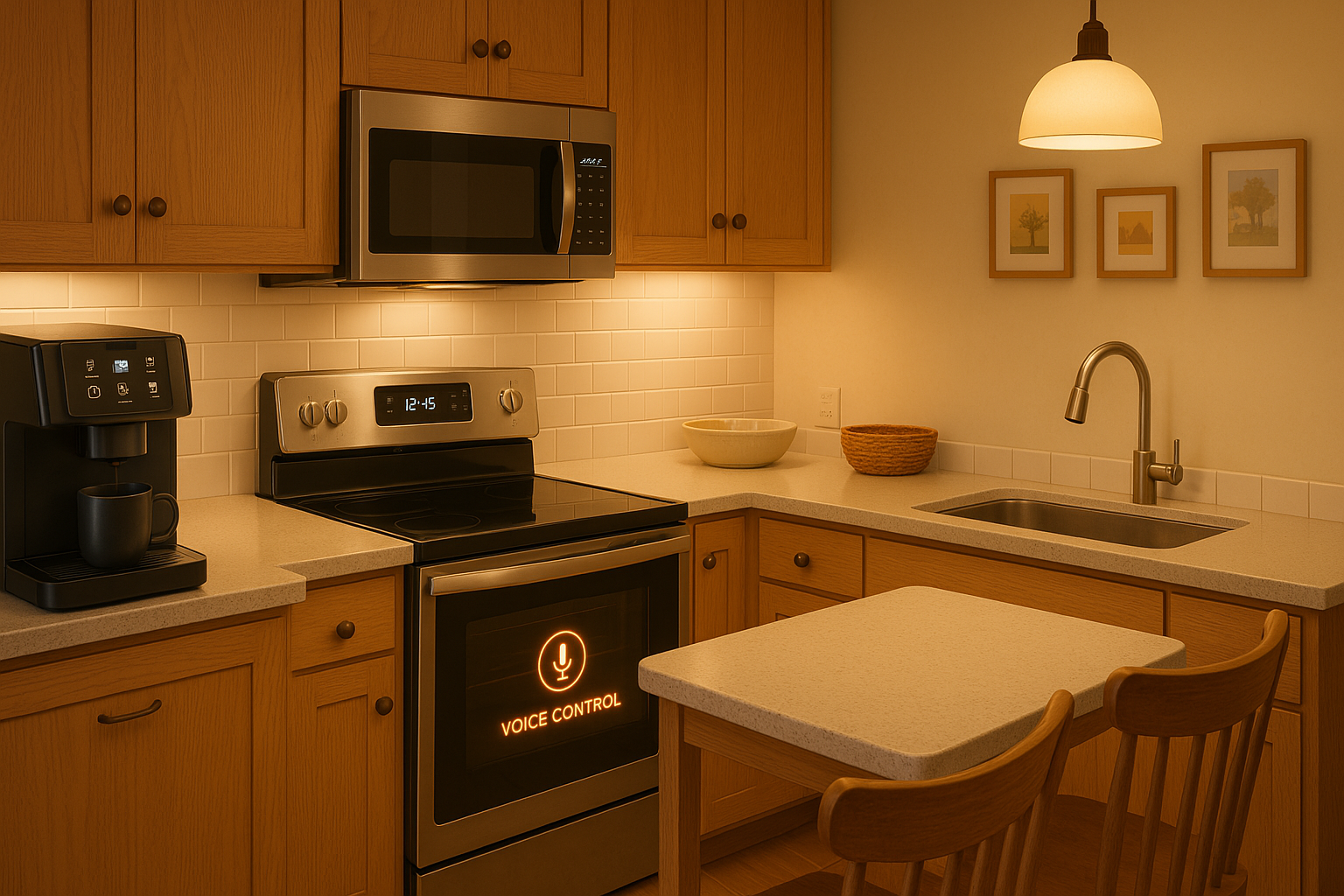 스마트 주방가전 오븐, 스마트커피머신