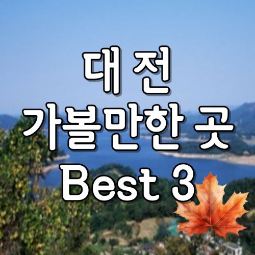 대전 가볼만한 곳