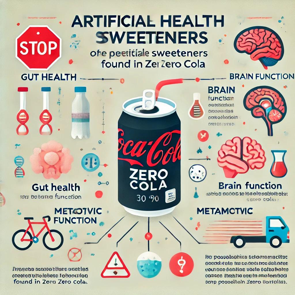 제로콜라 속 인공감미료의 건강 위험요소(영향)