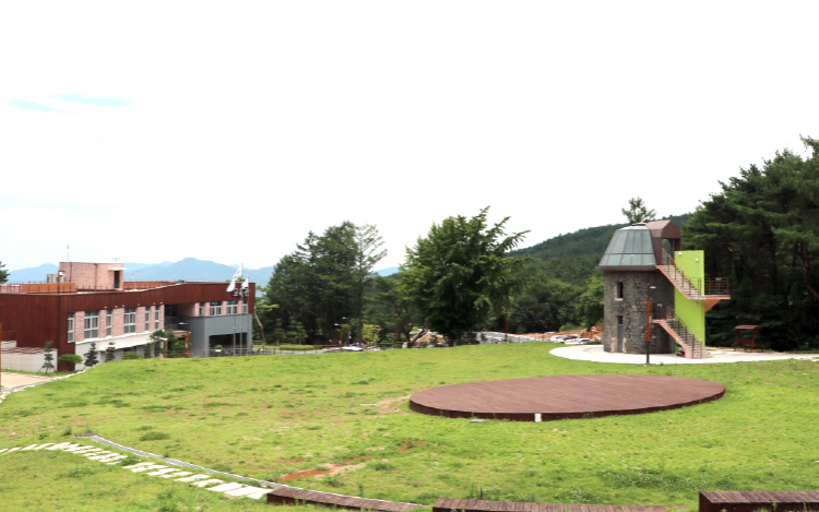 가야산 생태탐방원 전경