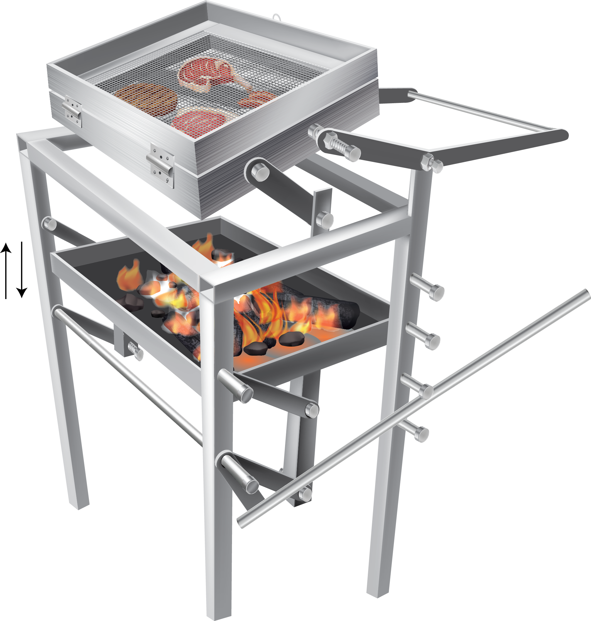 BBQ 및 상업용 생활공간 기초 작업 최종단계