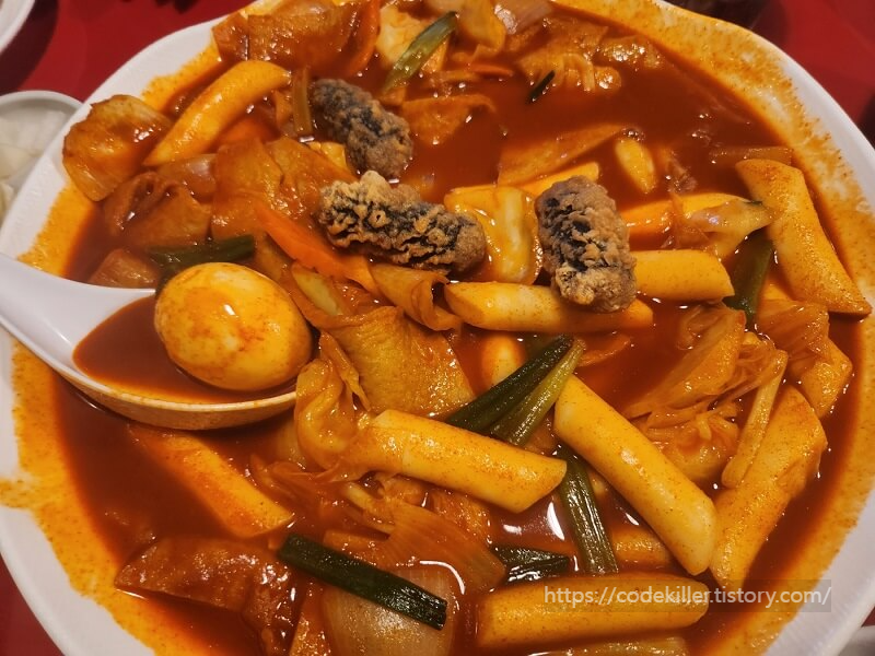 PIC 썬더치킨 떡볶이