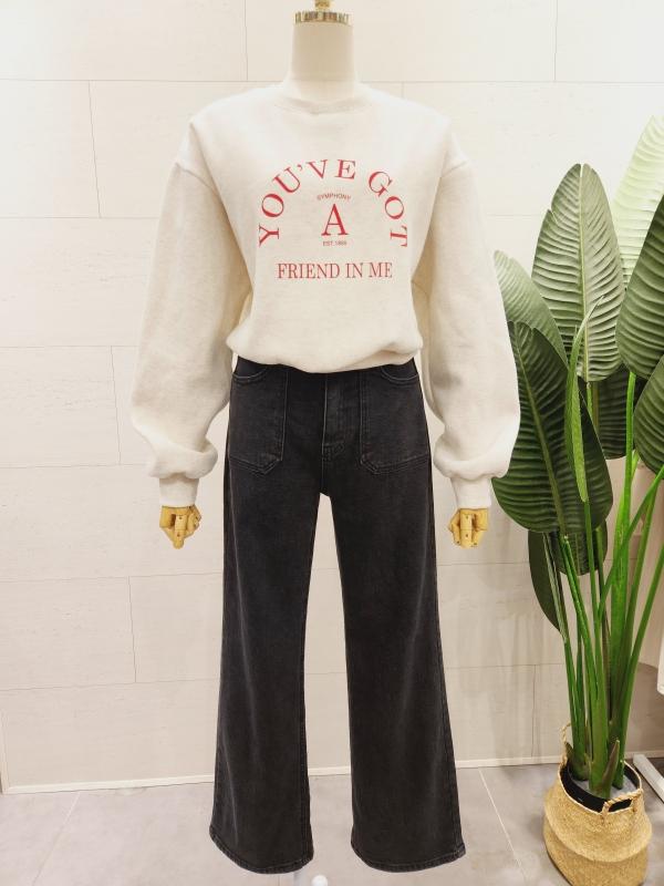 에잇컨셉 피트기모맨투맨 C23K1FTS006