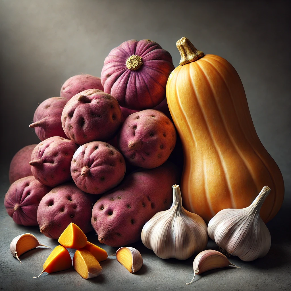 고구마-단호박-마늘
