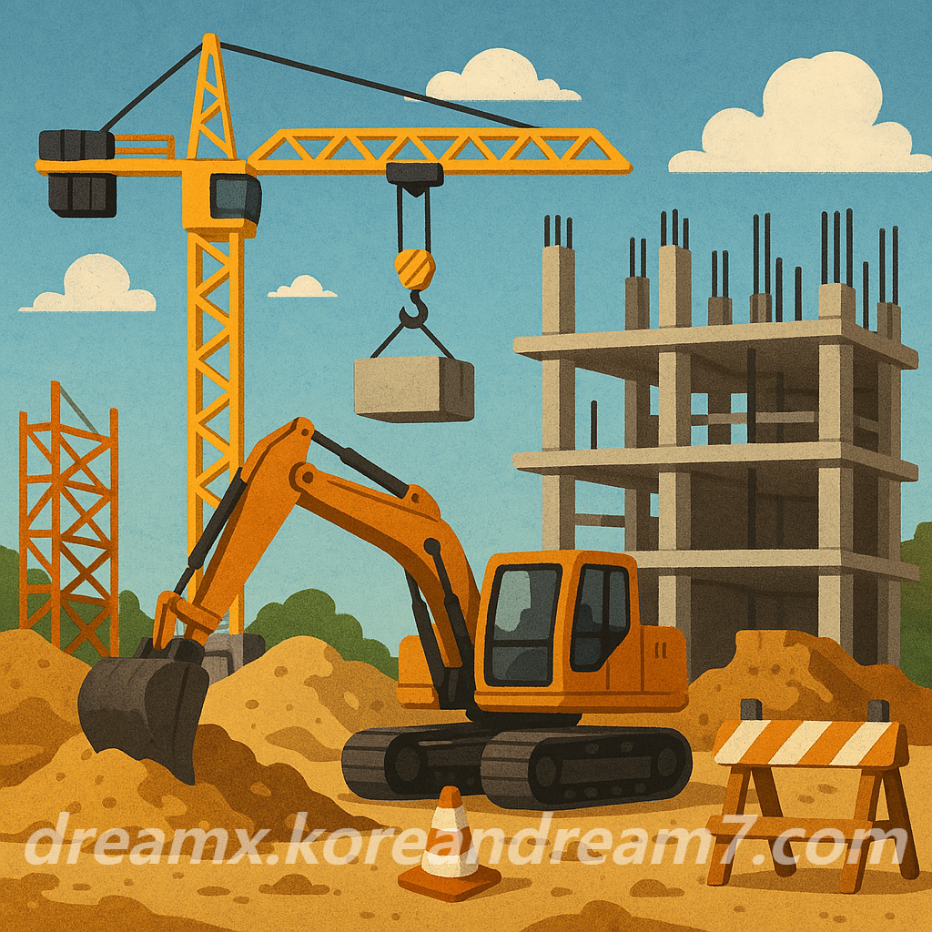 터파기 물량산출