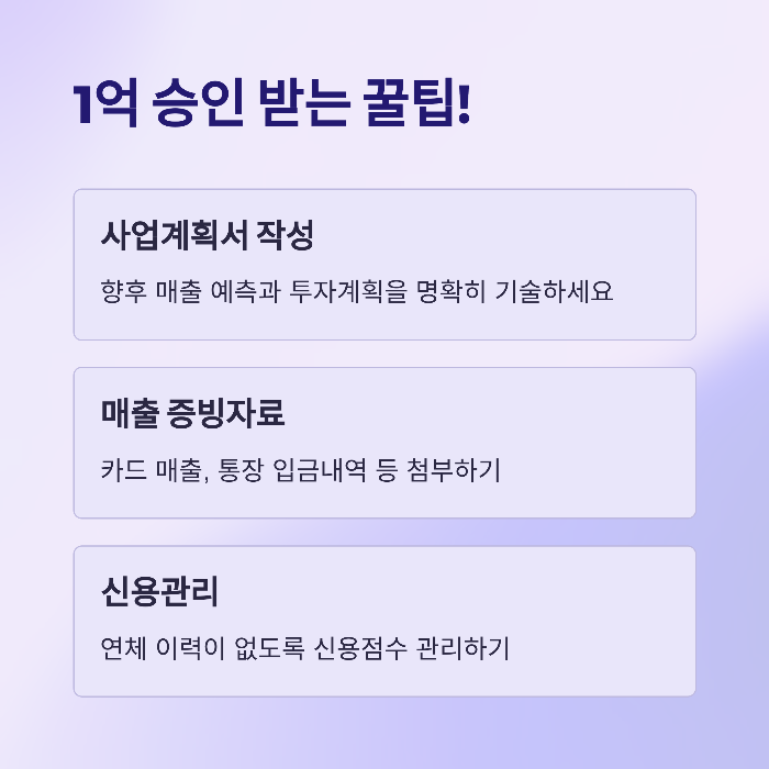 소상공인 정책자금