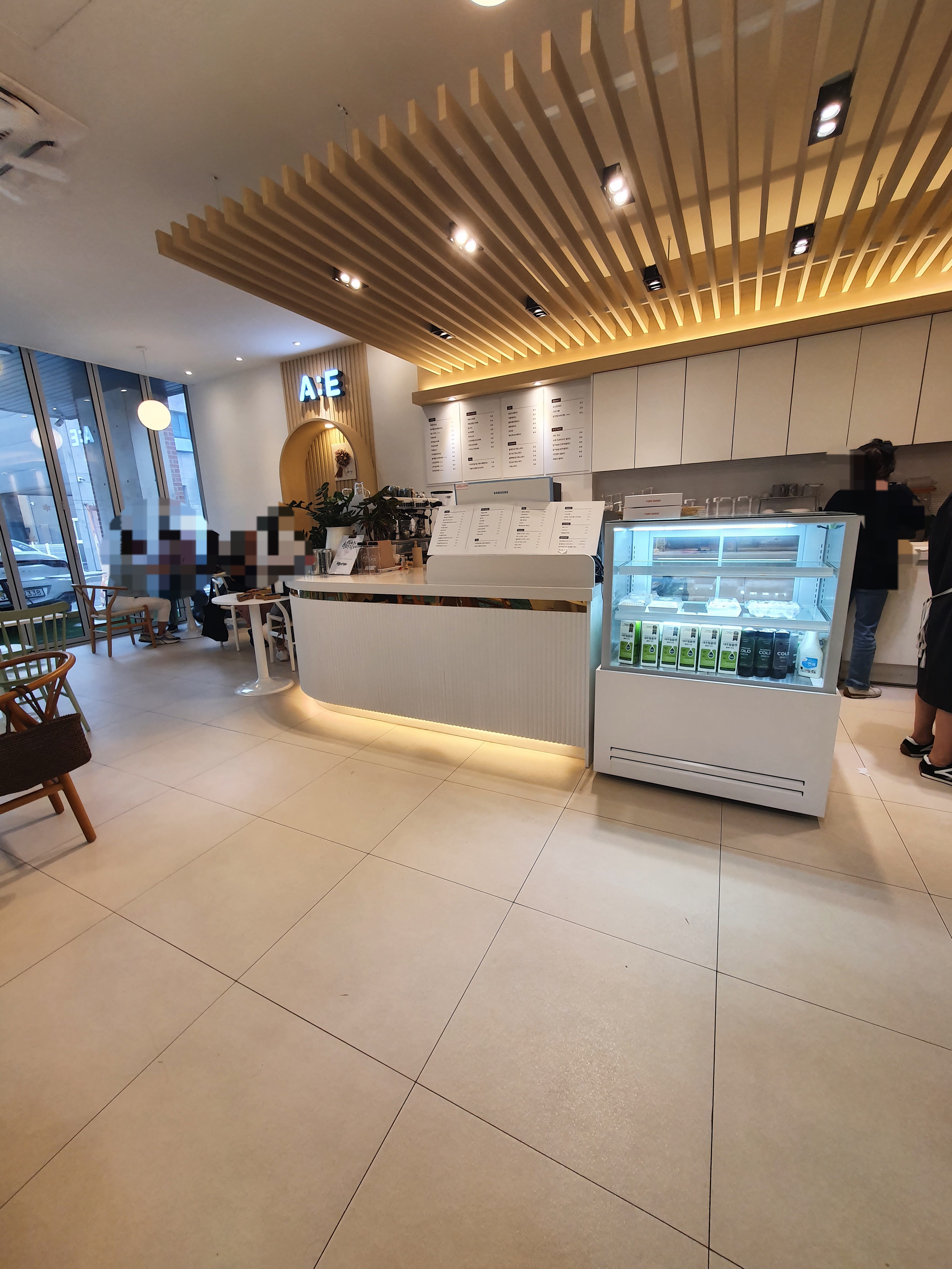 관저동 카페아에 매장 분위기