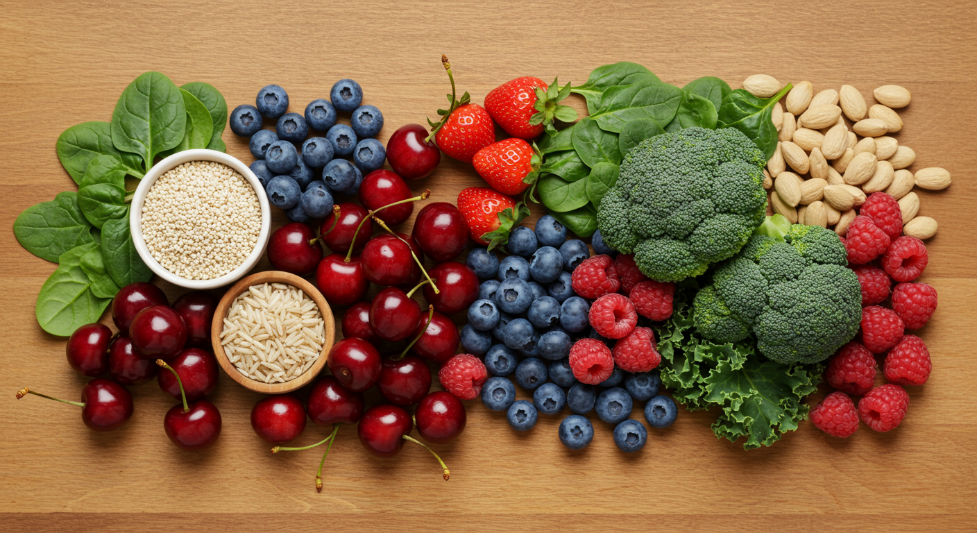 요산 낮추는 음식, 채소·과일이 기본