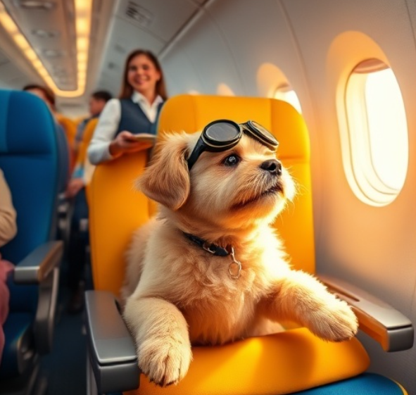 반려견 비행기 탑승할때 필요한 규정 관련 이미지
