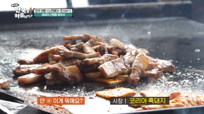 어서와-한국은-처음이지-노르웨이편-지리산-흑돼지