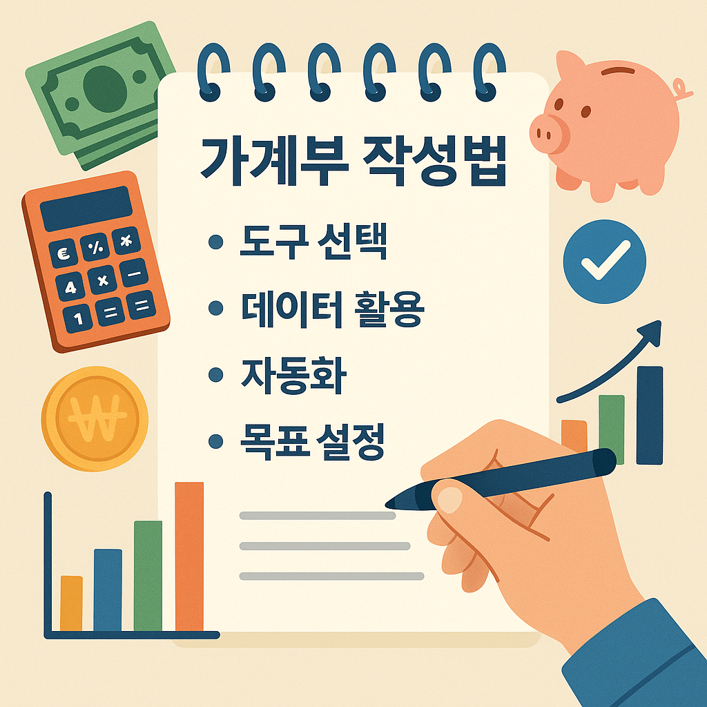 가계부 작성법 관련 사진
