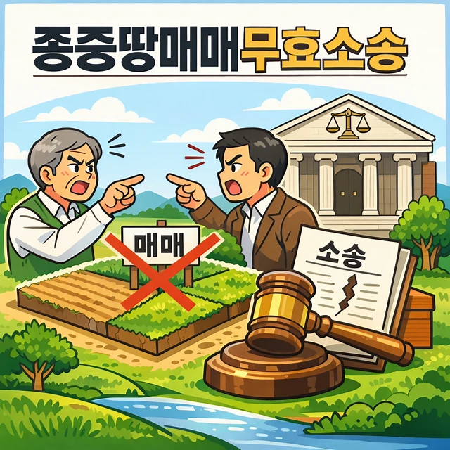 종증땅매매무효소송
