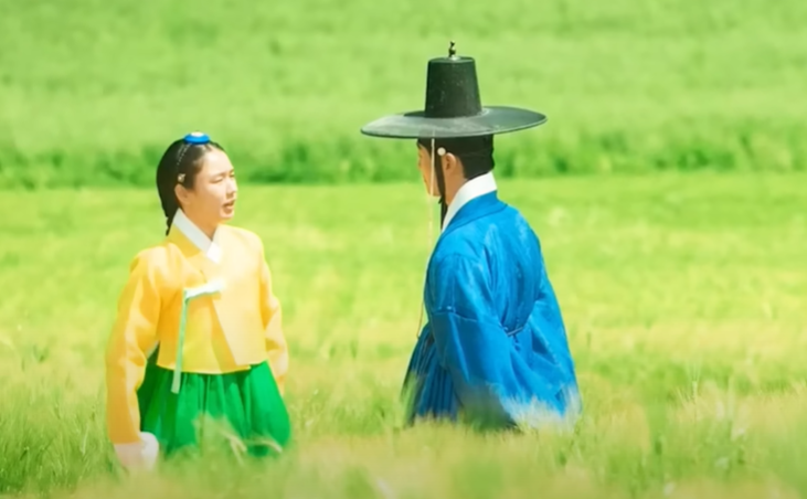 드라마 연인 청보리밭 장면