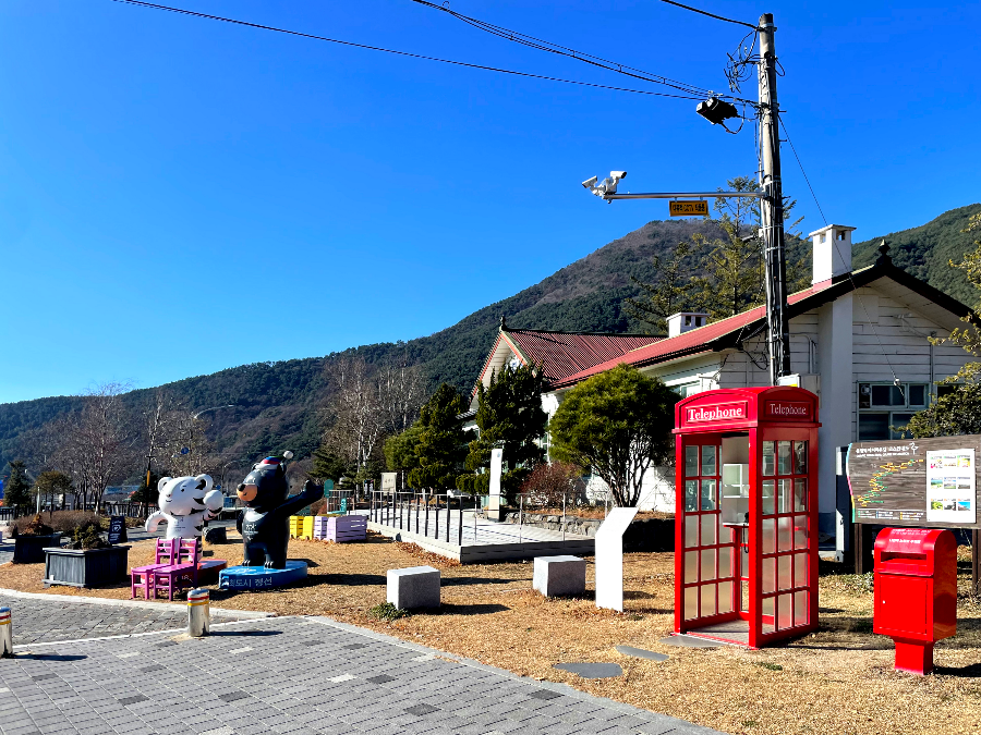 추운 겨울 정선 2박3일 여행 가볼만한 곳 03 - 나전역카페