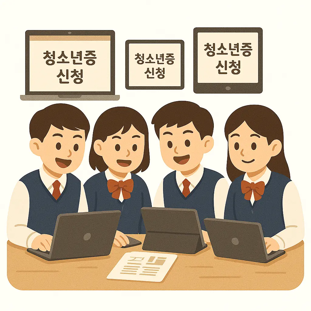 청소년증 발급방법 청소년증 혜택