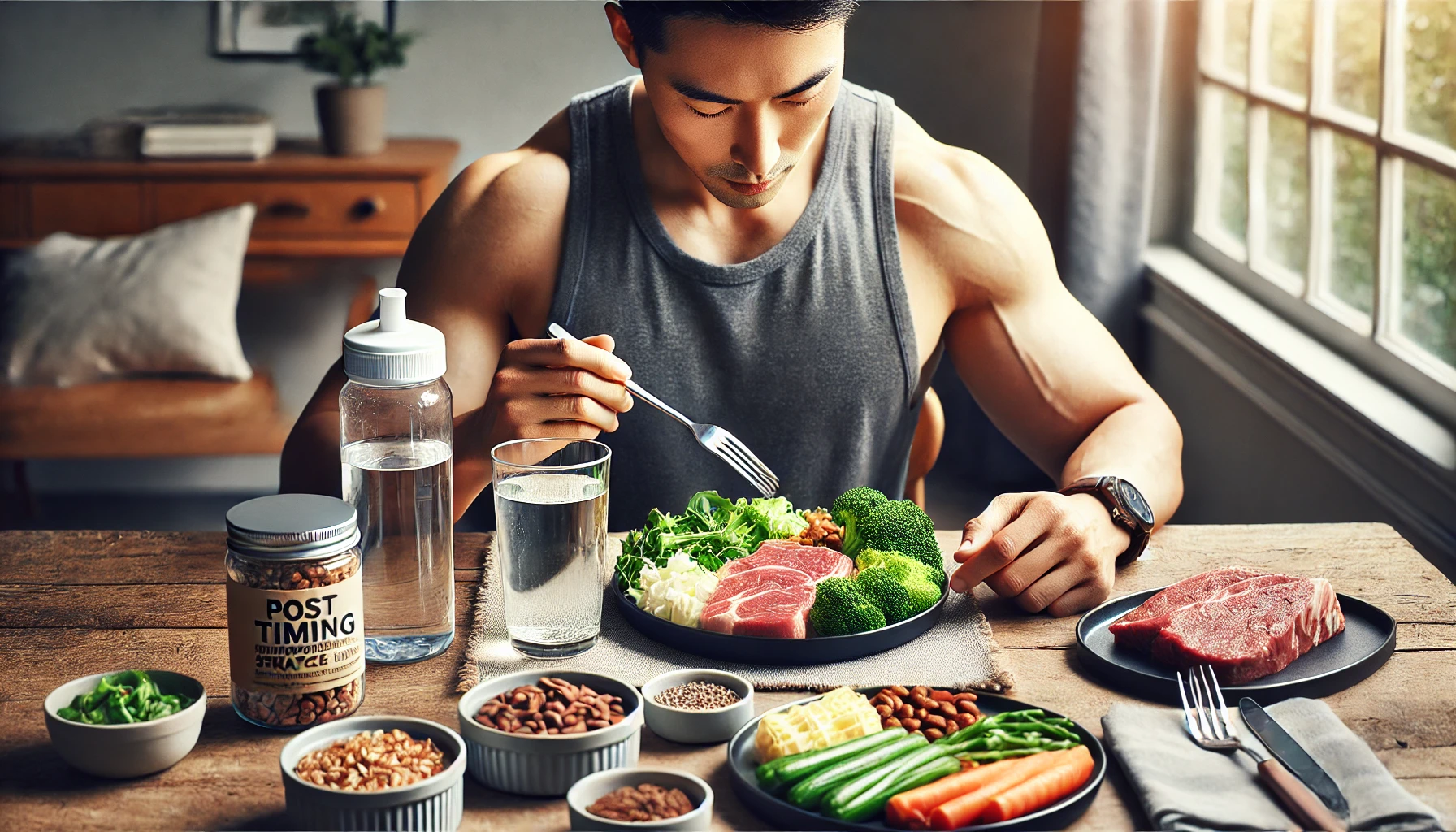 운동 전후 타이밍 맞춘 식사