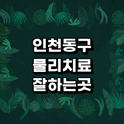 인천 동구 정형외과