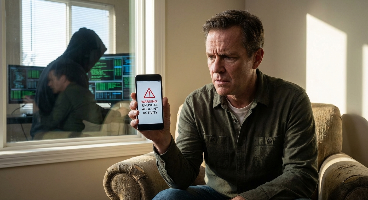 일상적인 앱 알림을 가장한 AI 공격에 노출된 사용자의 불안감