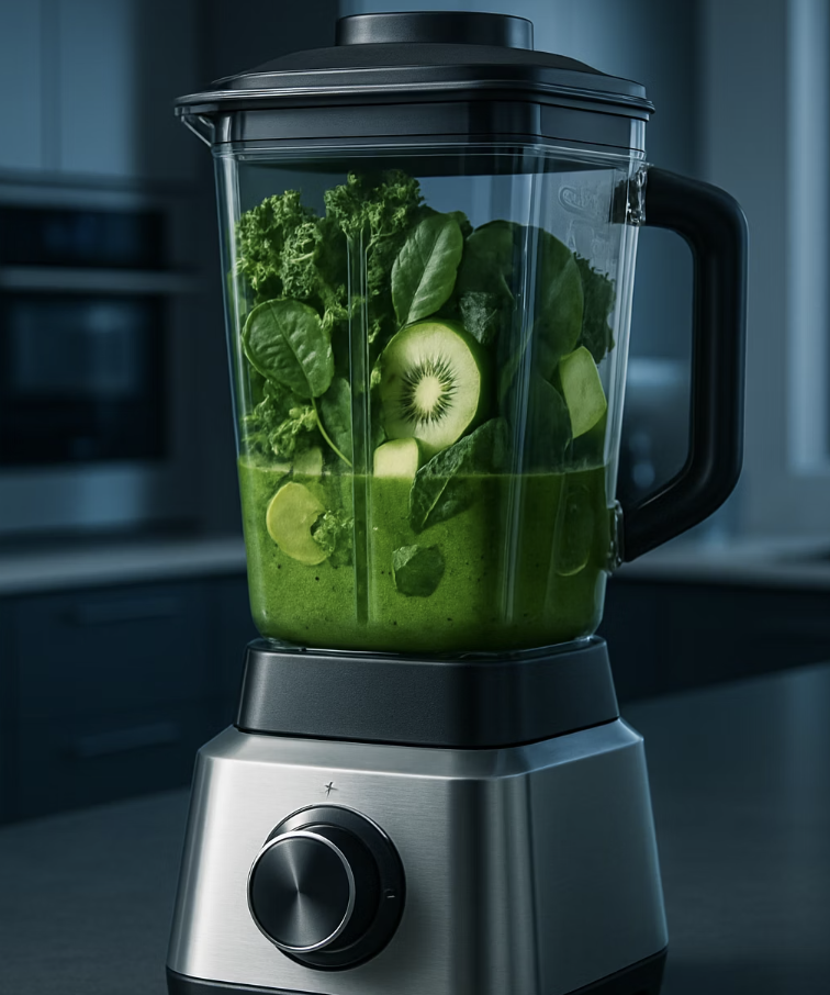 식이섬유 폭탄&amp;#44; 녹색 스무디