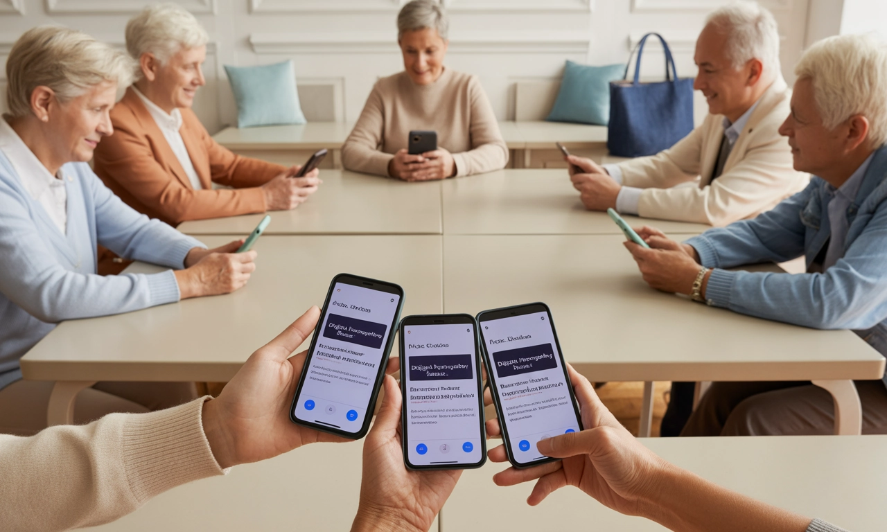 스마트 세상, 실버세대 디지털 문해 교육으로 더 가까이