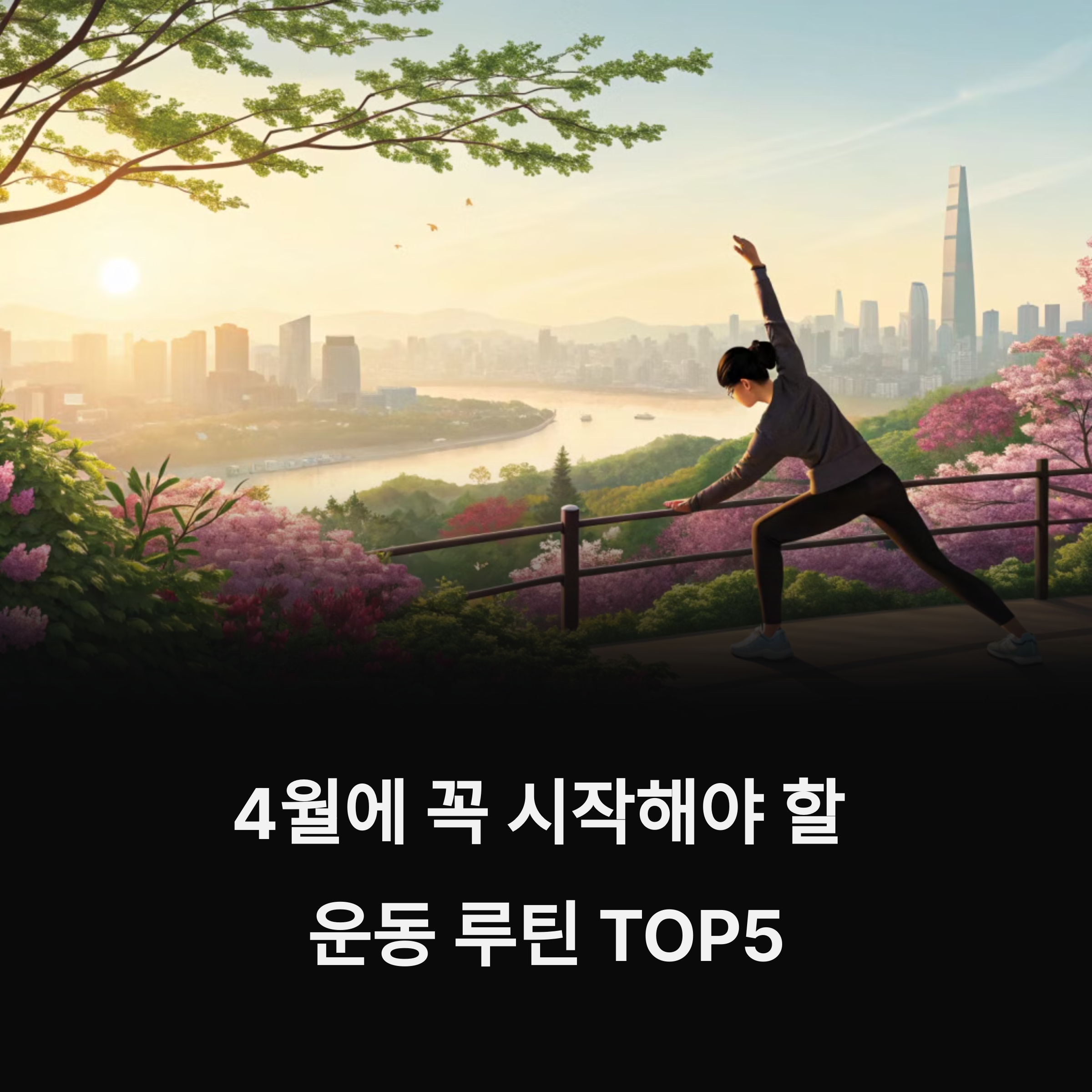 4월에 꼭 시작해야 할 운동 루틴 TOP5 - 봄맞이 건강한 몸 만들기