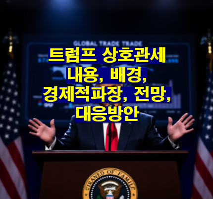 트럼프 상호관세 내용, 배경, 경제적파장, 전망, 대응방안
