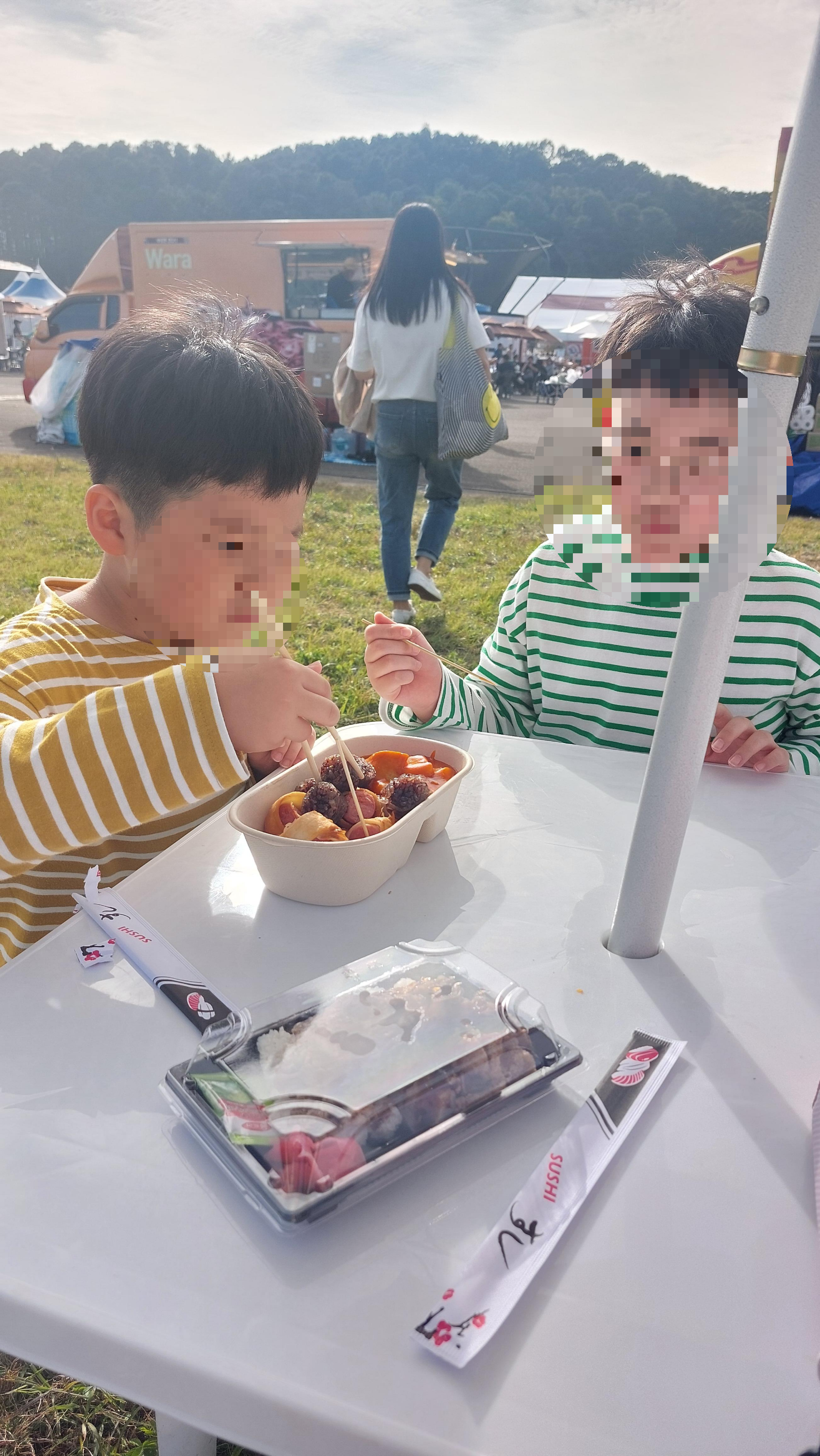 계룡 군문화축제 푸드트럭 음식으로 요기하기!