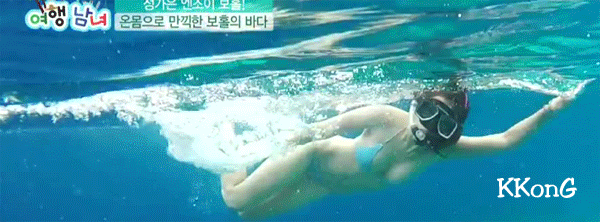 정가은 수영