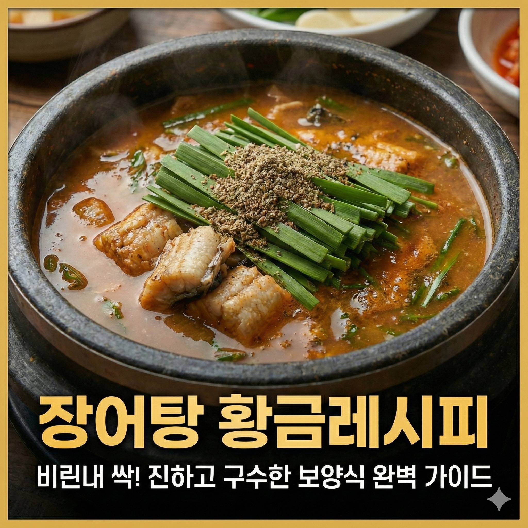 장어탕 황금레시피: 집에서 즐기는 깊고 진한 보양식 완벽 가이드