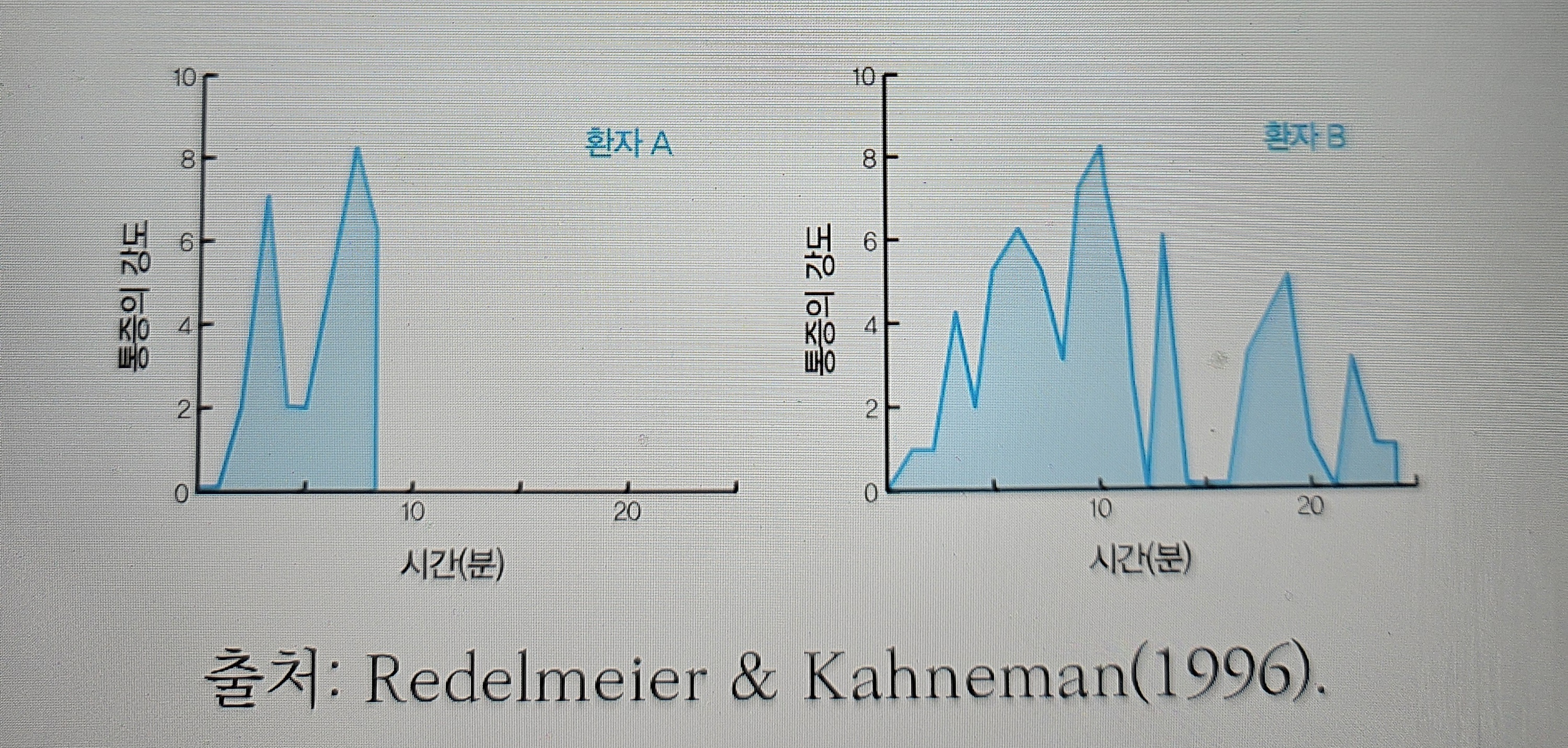 다니엘 캐니만 교수의 대장내시경 실험