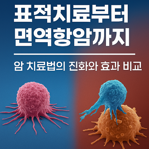 표적치료부터 면역항암까지 – 암 치료법의 진화와 효과 비교