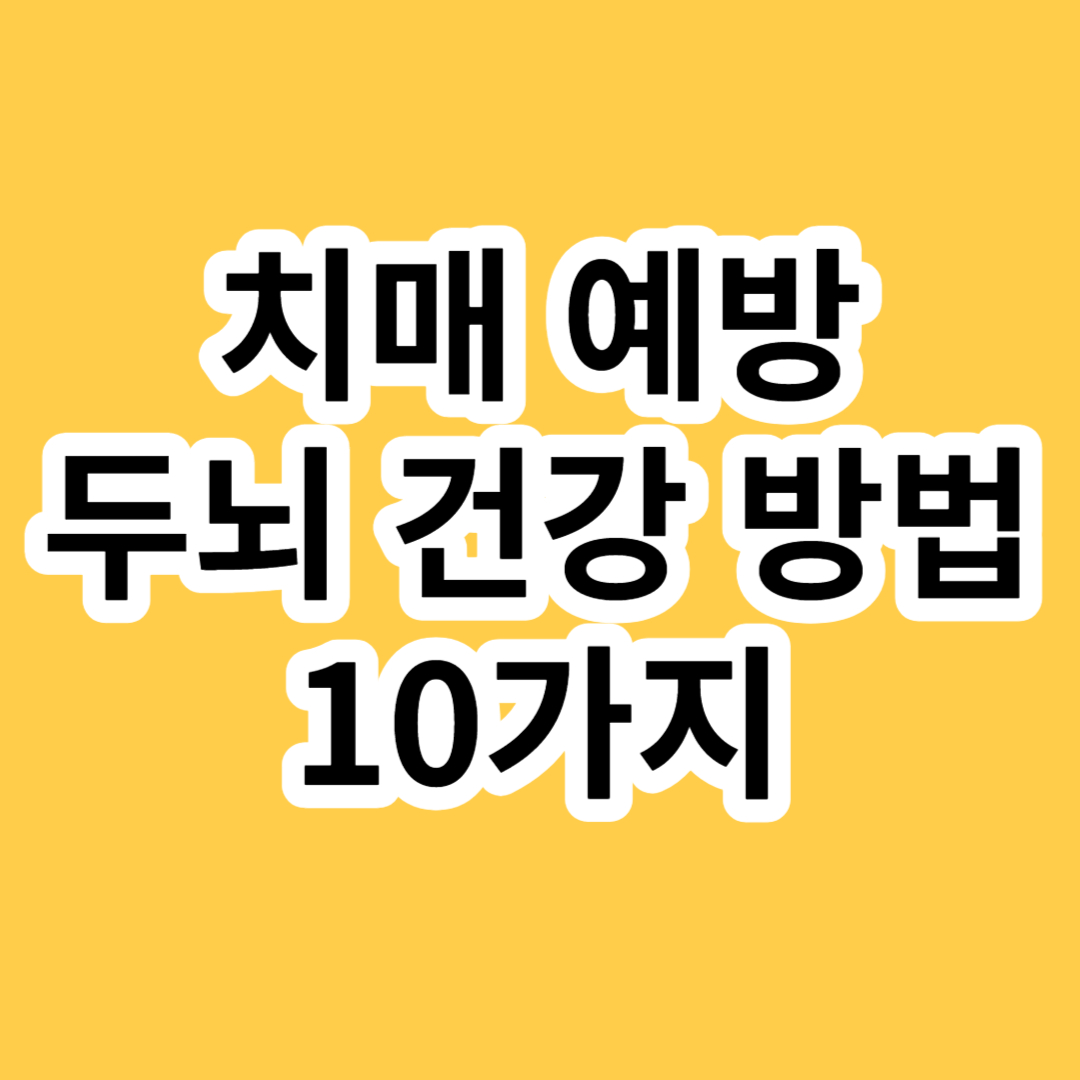 치매-예방-두뇌-건강-방법-10가지