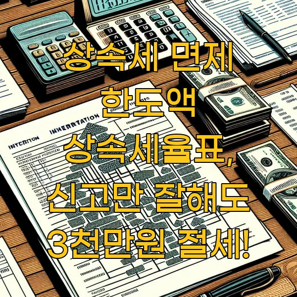 상속세 면제 한도액