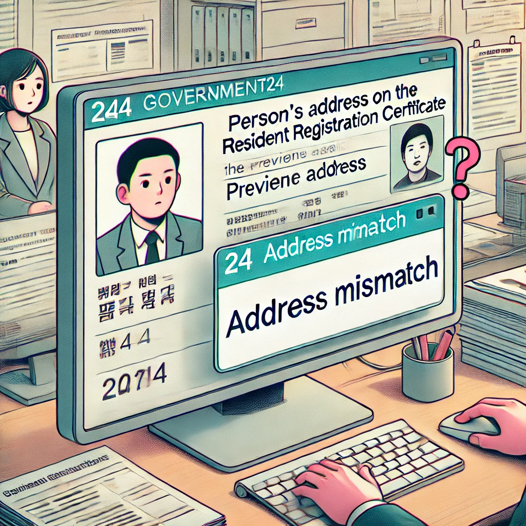 주민등록 사실조사