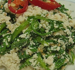 쑥갓의 효능 부작용 고르는법 칼로리 꽃