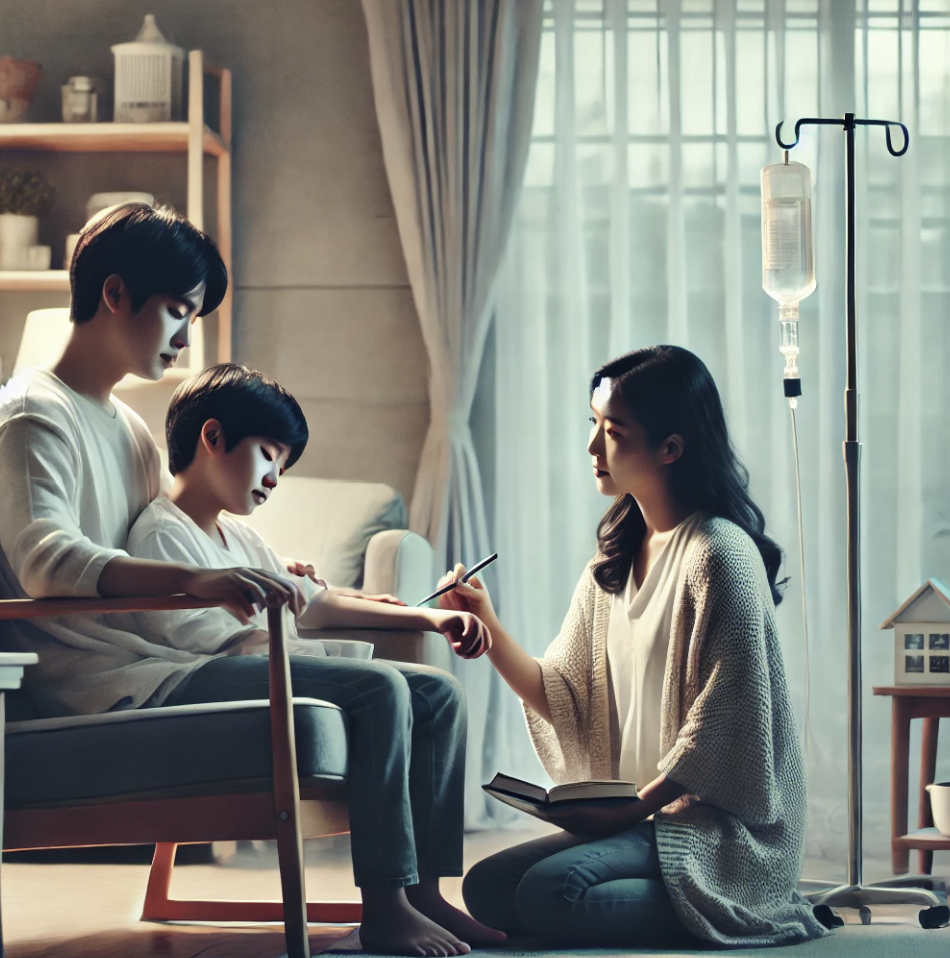 가족 간 희귀질환 지원