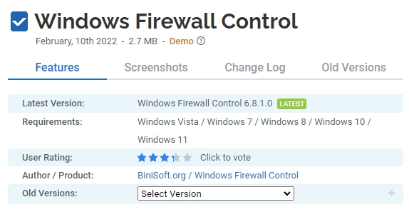 Windows-Firewall-Control