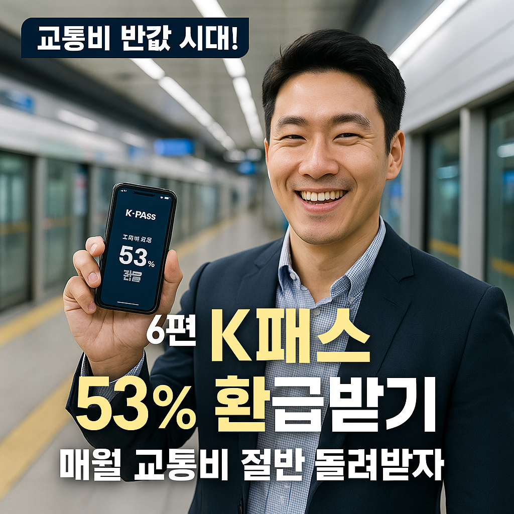 [6편] K패스 53% 환급받기