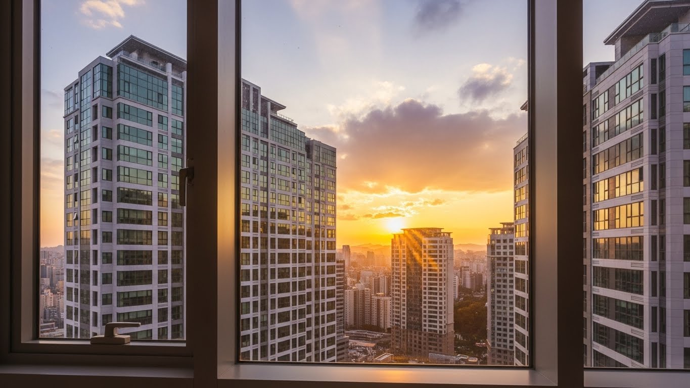 정책 변화 속에서도 가치가 집중되는 상급지 부동산 자산의 상징적 풍경