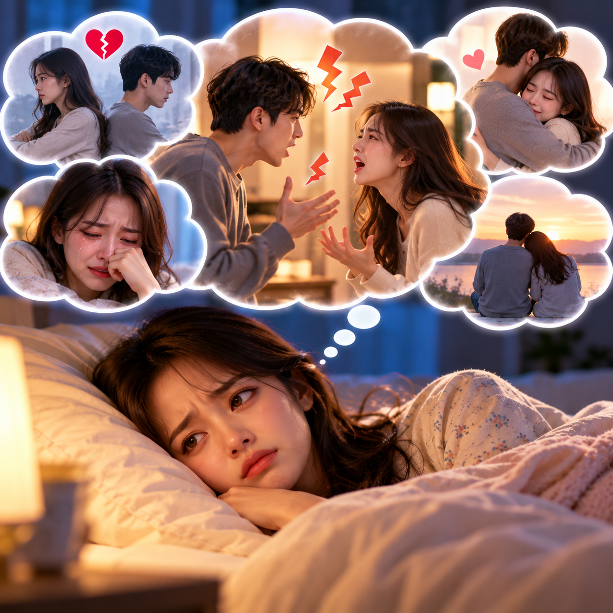 연인과 싸우는 꿈