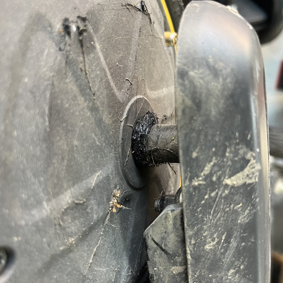 전동킥보드 수리: 나인봇 맥스 G2 AS-타이어 펑크 교체, 세그웨이 SEGWAY NINEBOT MAX, 수원 화성 동탄 광교 용인 안양 안산 오산 분당 군포