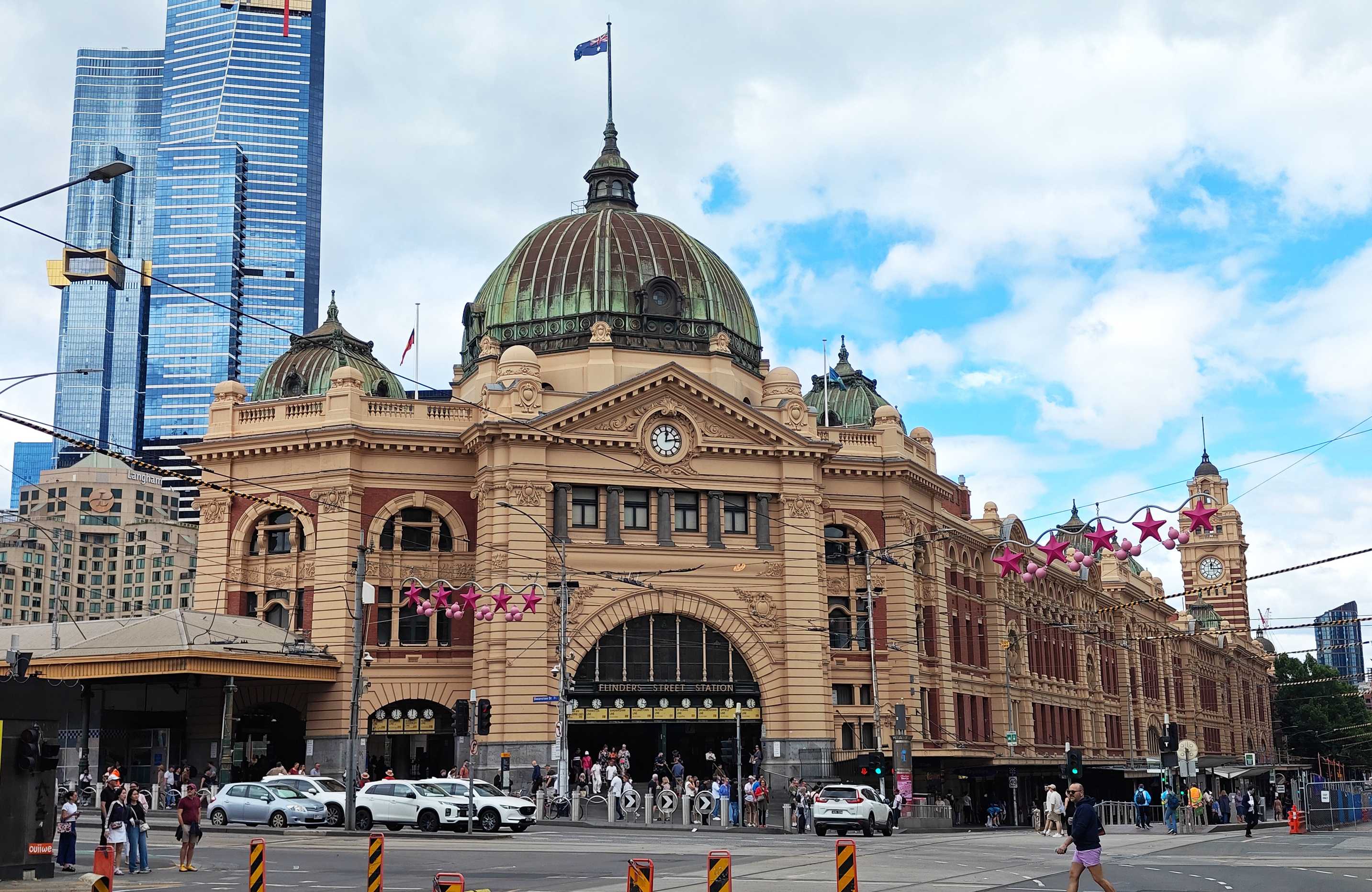 호주 멜버른 플린더스 스트리트 역(Flinders Street Railway Station)