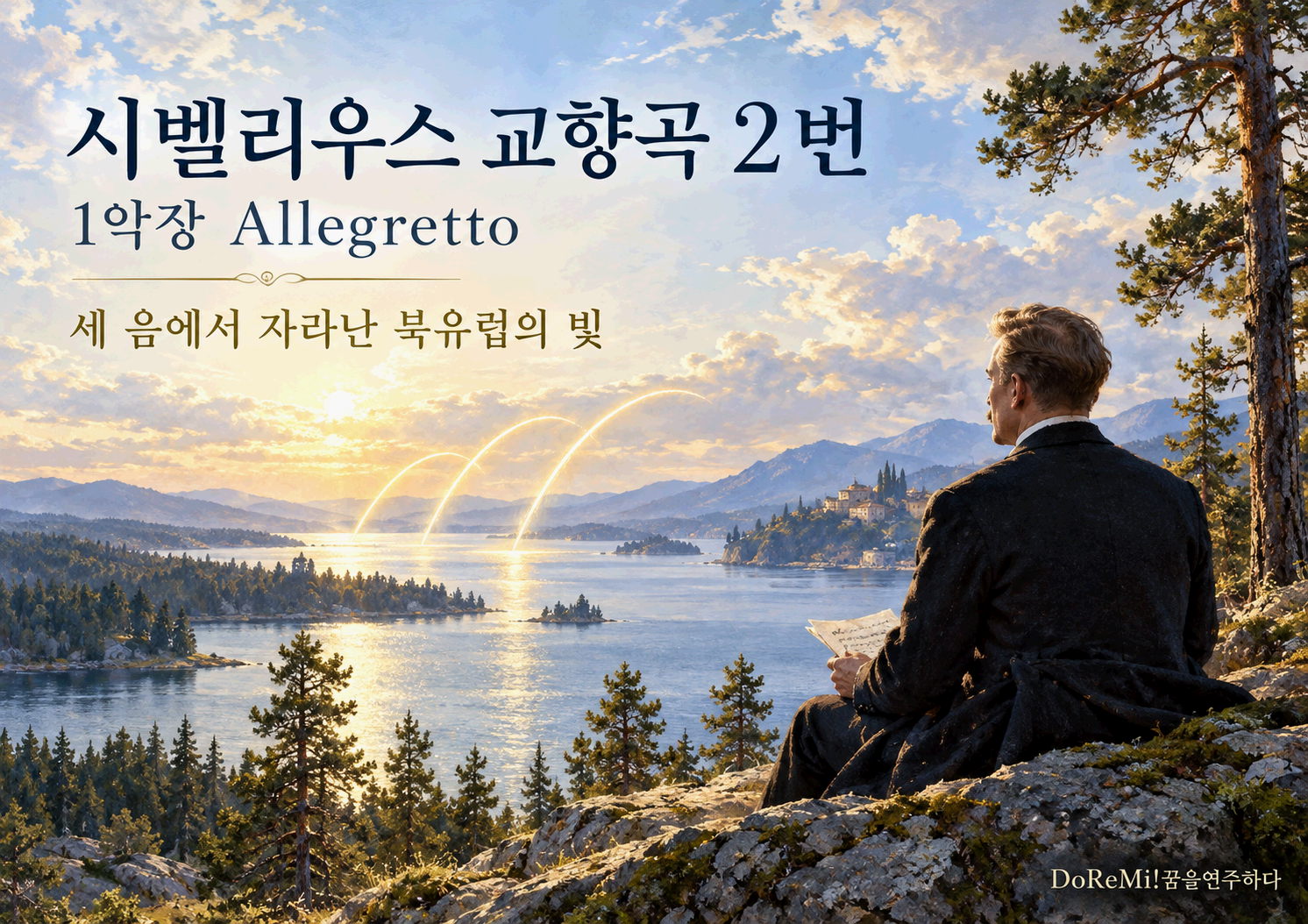 시벨리우스 <교향곡 제2번 D장조 Op.43> 1악장 Allegretto
- 세 음의 작은 씨앗에서 북유럽의 넓은 빛이 자라나는 순간