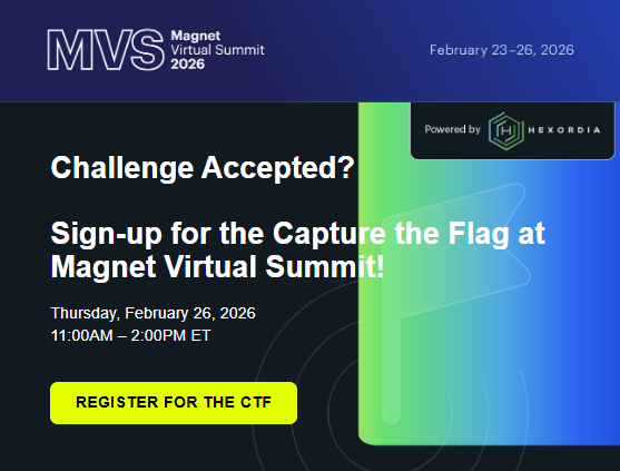 2026 Magnet Virtual Summit, CTF