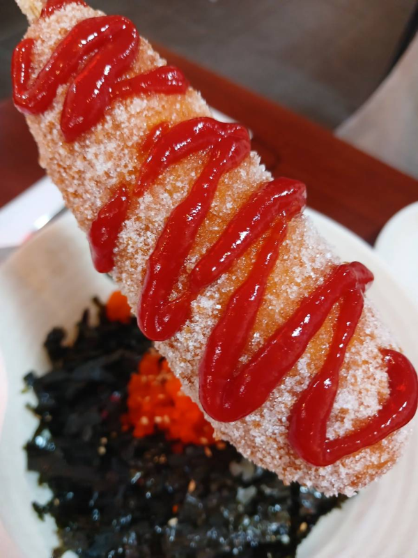 청년다방 핫도그 비주얼