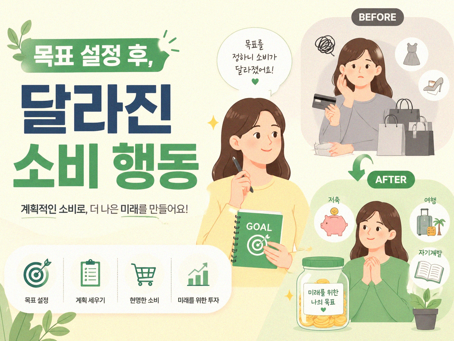주간 지출 목표, 제대로 세우면 소비가 달라진다