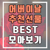 어버이날 선물 추천 모음 포스팅 썸네일입니다.